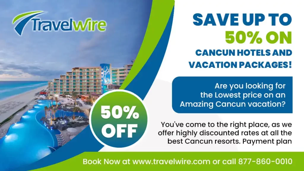 CANCUN HOTELS 50% OFF